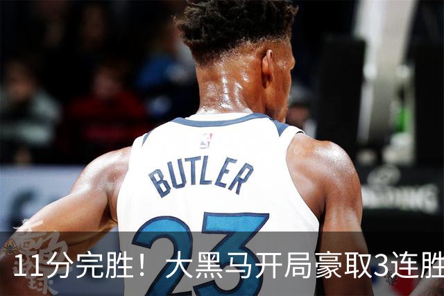 11分完胜！大黑马开局豪取3连胜，悍将场均34.7分领跑联盟